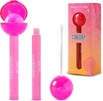 Profusion Cosmetics Scented Lip Balm Gloss Duo Pink Natural Hydrating