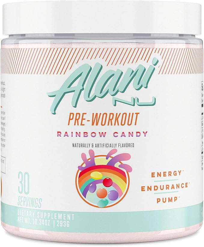 Alani Nu PreWorkout Rainbow Candy, 292 g Buy Online at Alani Nu PreWorkout Rainbow Candy, 292 g Buy Online at