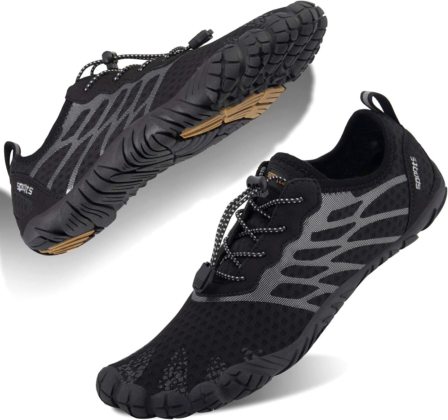 Water Shoes Mens Womens Barefoot Beach Shoes Swim Shoes Quick Dry Aqua Shoes for Pool Surfing Diving Fitness Trekking Hikking