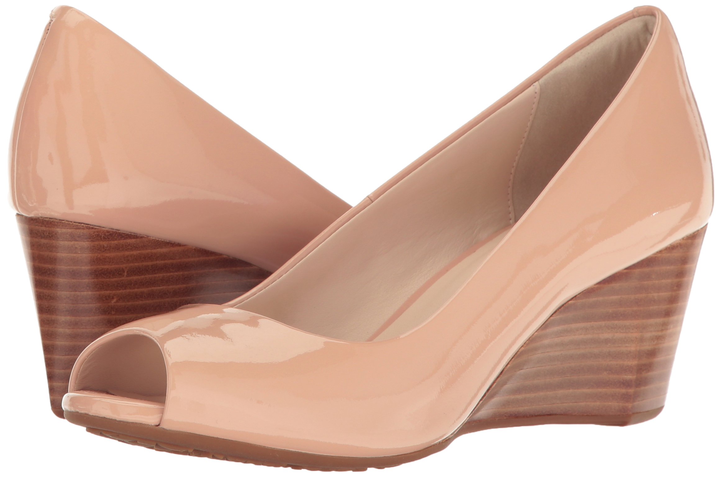 Cole Haan Women's Sadie Open Toe Wedge 65mm Pump - Image 7