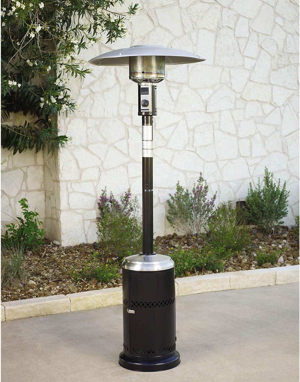 propane outdoor heaters on Amazon Com Mosaic 40 000 Btu Propane Patio Heater Kitchen Dining