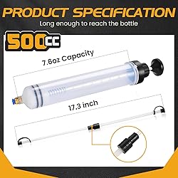 SOWKIPE 500CC Automotive Fluid Extractor