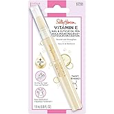 Sally Hansen Vitamin E Nail &amp; Cuticle Treatment Pen | Hydrates and Conditions Dry Nails | Nourishing Formula with Apricot Oil | Smooth, Healthy-Looking Nails | Easy, Mess-Free Nail Care on the Go