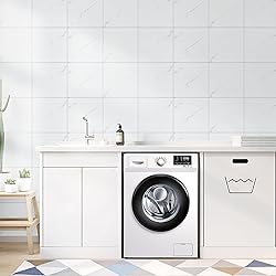 practicalWs 10pcs Marble Peel and Stick Tile for
