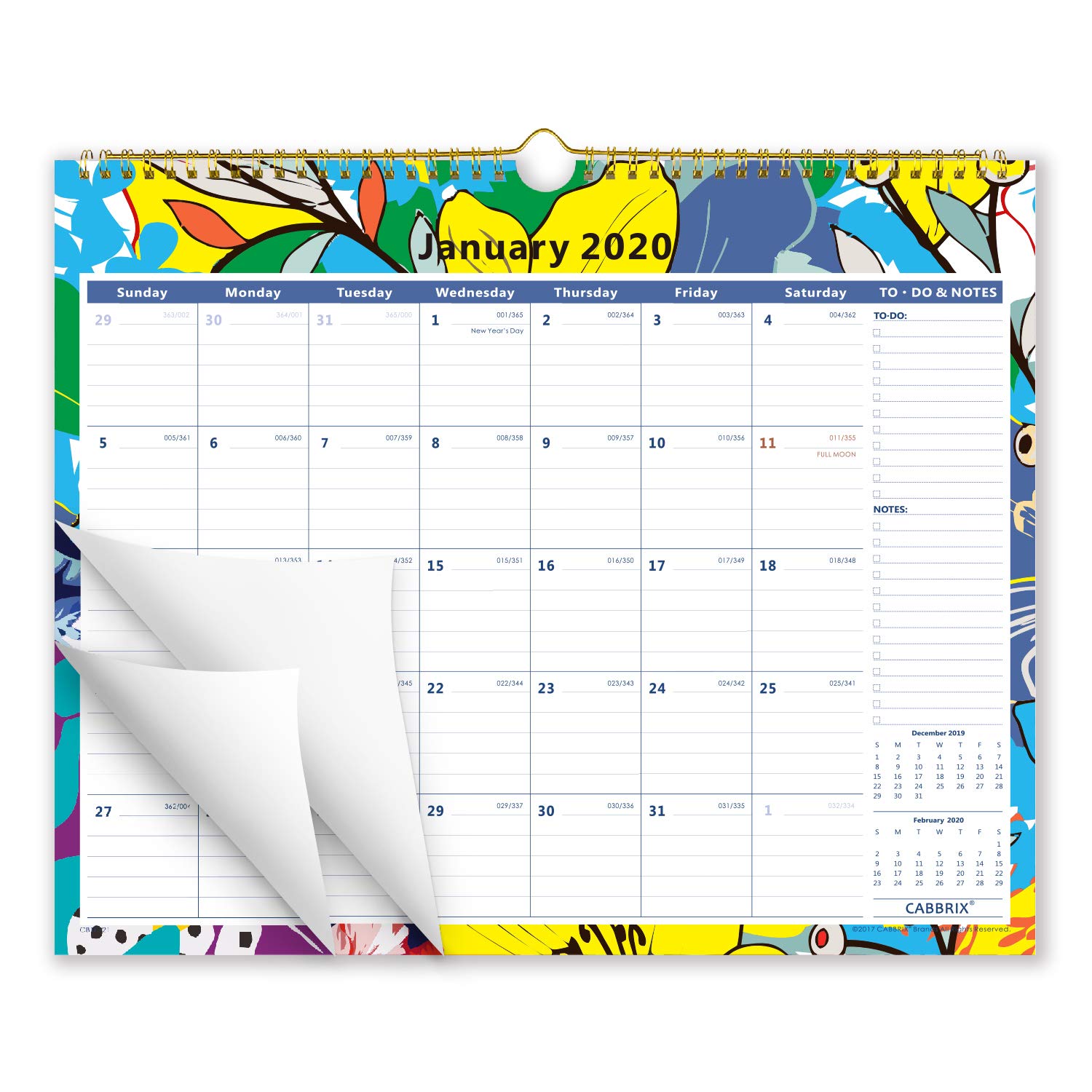 Best 2019 spiral desk calendar