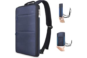 ZINZ Slim & Expandable Laptop Backpack 15 15.6 16 Inch Sleeve, Spill-Resistant Notebooks Bag Case for Most 14-16 Inch MacBook