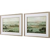 Uttermost 32385 Warm Valley - Framed Print (Set of 2)-28.6 Inches Tall and 36.5 Inches Wide