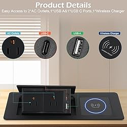 Table Pop Up Outlet Automatic Pop Up Strip Center
