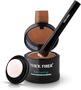 THICK FIBER Root Touch Up Set - Hairline Concealer for Thin Hair Medium Golden
