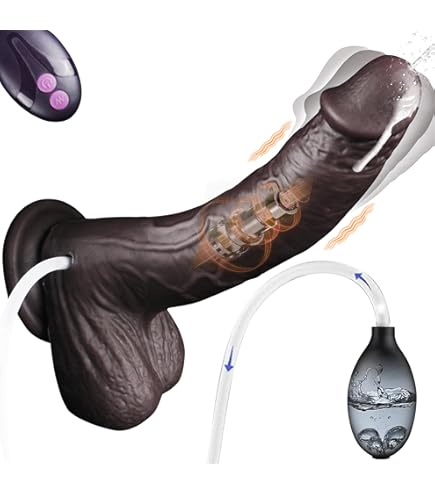 Amazon.com: Loadz 8.5 Inch Vibrating Squirting Dildo with Remote Control