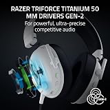 Razer BlackShark V3 Wireless e-sports Headset White TriForce 50mm Drivers view 5