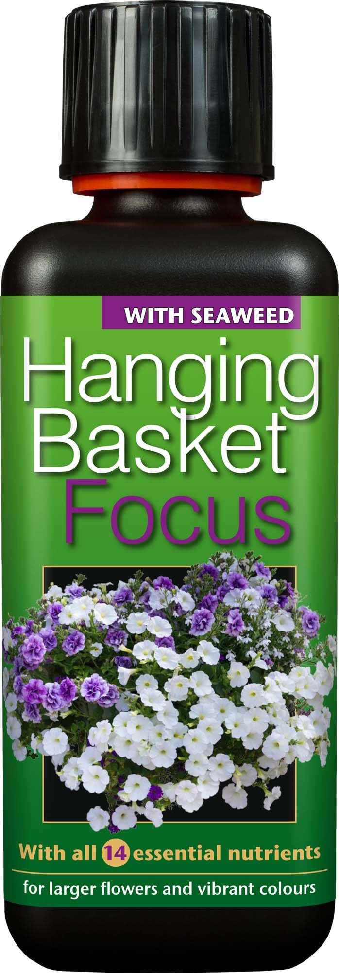 Growth Technology Ltd Hanging Basket Focus Liquid Fertilizer 300 ml
