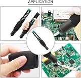 Youmile 2x Solder Sucker Desoldering Pump Vacuum Remover Tool Black 8" w/ view 7