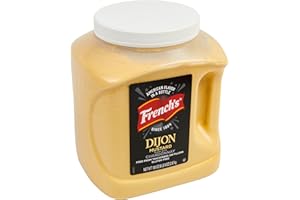 French's Dijon Mustard, 105 oz - One 105 Ounce Bottle of Dijon Mustard with Chardonnay, Perfect for Creating Signature Sides and Entree Recipes