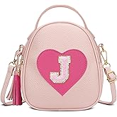 KKXIU Valentines Day Gifts for Kids Gifts for Girls Little Girl Crossbody Bag Small Backpack with Tassel (J)