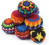Siesta Hacky Sack Footbags Juggling Balls Haki Kick Balls Set of 3 Assorted view 2