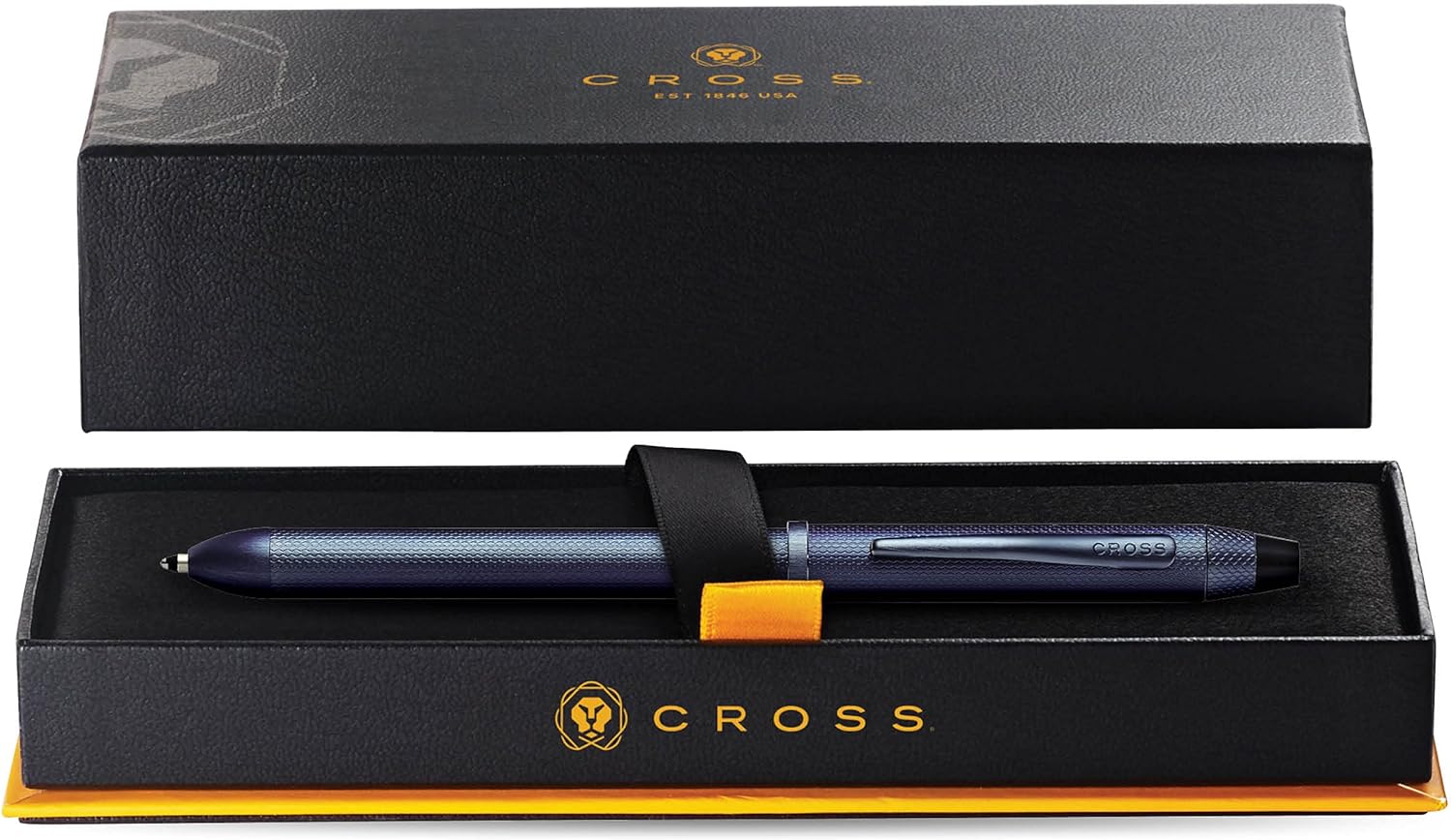 CROSS Tech3+ Dark Blue PVD Multifunction Pen - Black, Red and 0.5mm Lead, AT0090-25 - Image 4