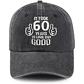 50th 60th 70th 75th 80th Birthday Gifts for Men, Vintage Birthday Gift Ideas Baseball Caps, Funny Birthday Hats