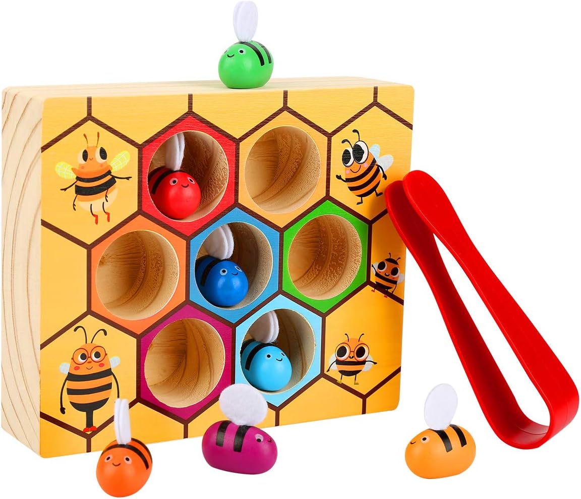 wooden bee toy