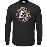 Smack Apparel Skull T-Shirt for Chicago Hockey Fans (SM-5XL)