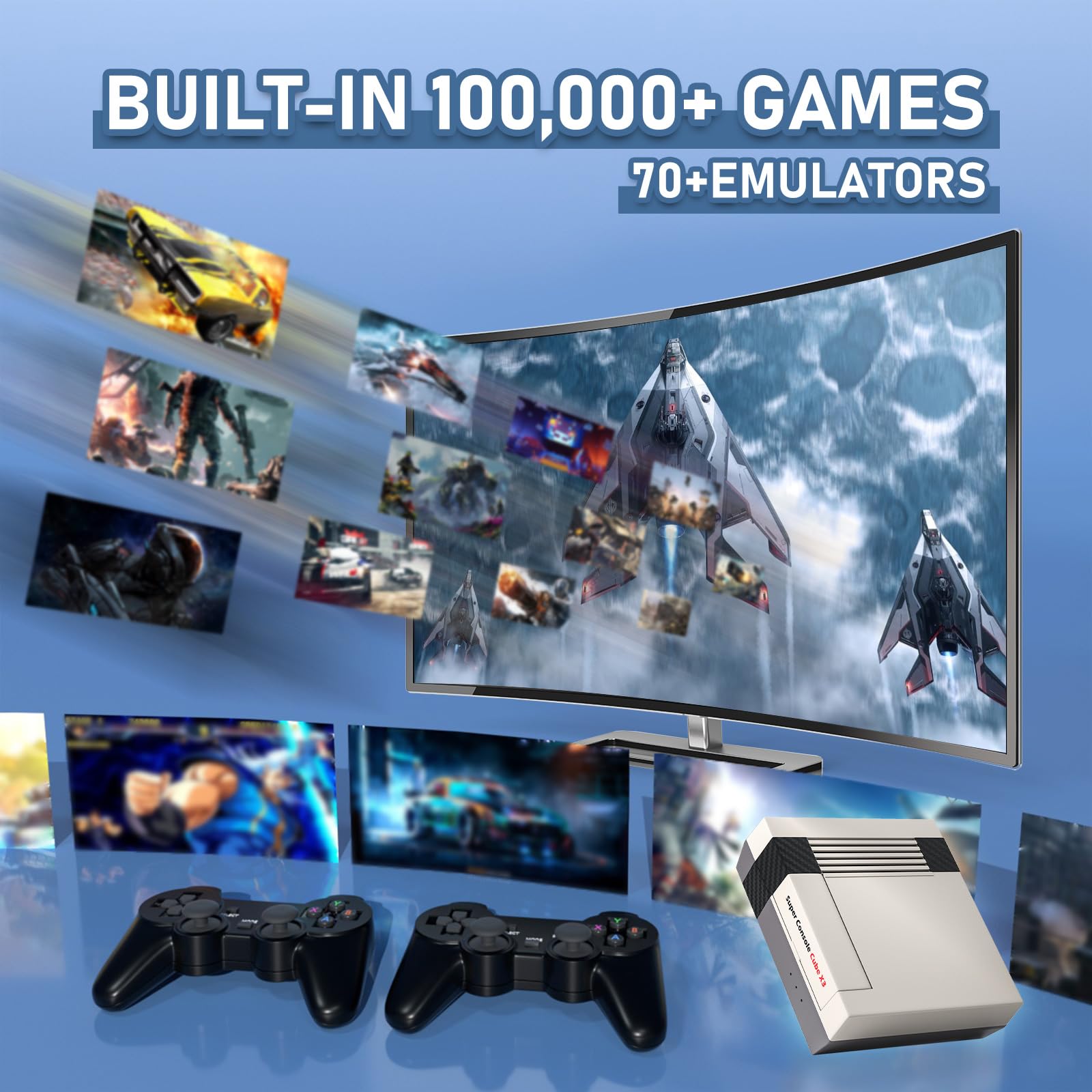 Mua Retro game console Retroplay - Super Console Cube X3 100,000+ Video ...