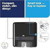Tork Xpress Elevation Mini Hand Towel Dispenser Black H2 One-at-a-Time view 6