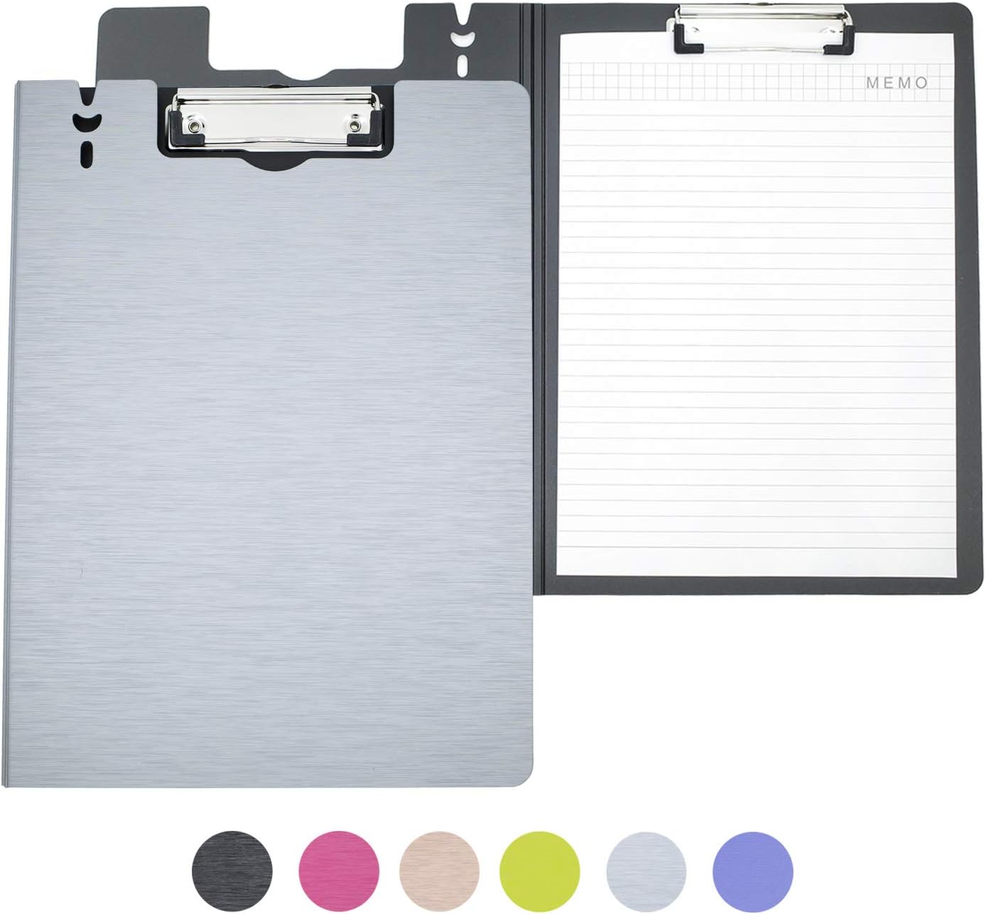 Foldable Clipboard, Enclosed Clipboards Folio, 360 Degree