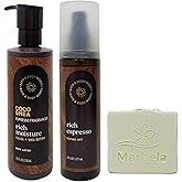 Bath & Body Works Coco Shea Espresso Fragranced Body Lotion and Perfume Mist Duo Set with a Natural Oats Bar Soap - Full Size