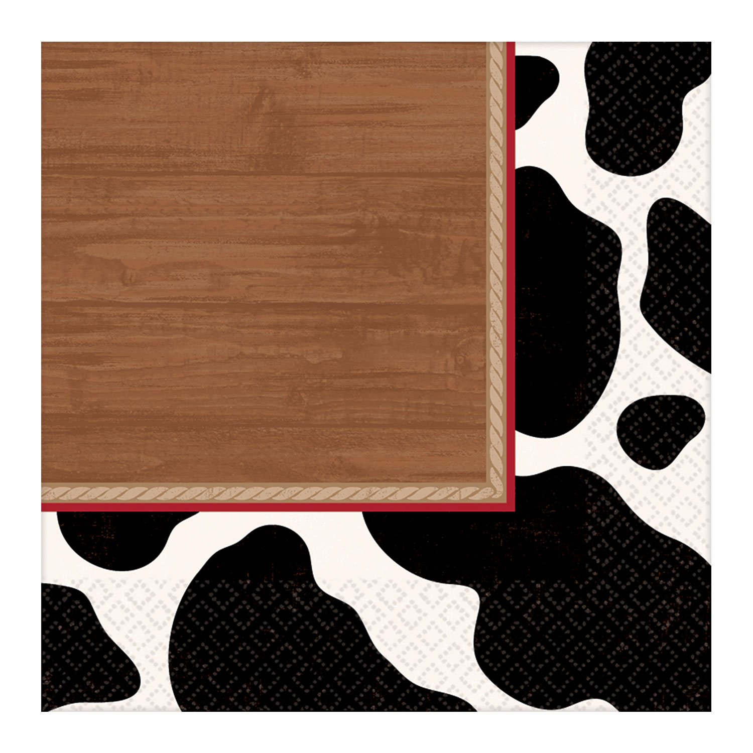 Amscan 511892 - Western Cowboy Party Luncheon Napkins - 16 Pack