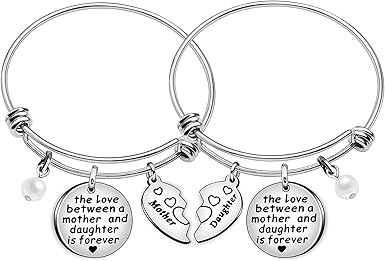 Amazon Com The Love Between Mother And Daughter Is Forever Heart