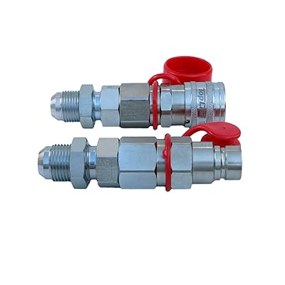 thumbnail image 2 of TL20#8 JIC Thread Flat Face Quick Connect Hydraulic Coupler 1 2 of 10