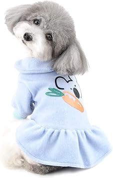 Amazon Ranphy ペット服 犬服 ワンピース 秋冬 小型犬 チワワ服 ヨークシャーテリア服 犬の服 かわいい おしゃれ ドッグウェア にんじん柄 姫 洋服 着物 ファッション スカート 二足 犬の服 猫服 部屋着 お洒落 散歩 お出かけ 記念撮影 ブルー M Ranphy Amazon Ranphy ペット服 犬服 ワンピース 秋冬 小型犬 チワワ服 ヨークシャーテリア服 犬の服 かわいい おしゃれ ドッグウェア にんじん柄 姫 洋服 着物 ファッション スカート 二足 犬の服 猫服 部屋着 お洒落 散歩 お出かけ 記念撮影 ブルー M Ranphy