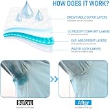 GingerUPer Armpit Sweat Pads 30 Pads Disposable Underarm Dress Shields view 4