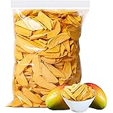 Freeze Dried Mango 5.6oz/160g,Premium Dried Mangoes,Solely Mango,No Sugar Added,Without Any Additives,Freeze Dried Crispy Fruit,Natural Dehydrated Mango,Dried Mango Chips Snacks