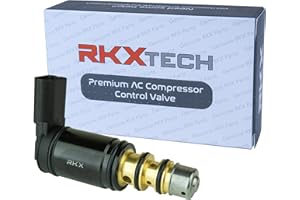 RKX AC Compressor Control Solenoid Valve Replacement Replacement for Denso 6SEU14C / 7SEU16C MK5 MK6