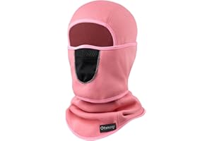 OTXNIREY Kids Balaclava Windproof Ski Mask for Boy Girl (with Breathable Holes), Winter Hat Ski Mask for Cold Weather for Skiing