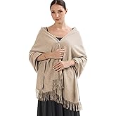 Cckuu Women Scarf Pashmina Shawl and Wrap, Winter Soft Scarves Large Warm Stole for Evening Dresses,Weddings&Everyday Wear