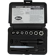 Blair 11090 Rotabroach 11,000-Series Sheet Metal Hole Cutter Kit