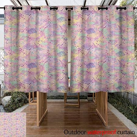 Amazon Com Andytours Living Room Bedroom Window Curtains Paris