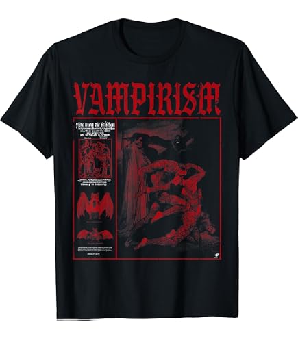 Amazon.com: opium graphic vampire T T-Shirt : Clothing, Shoes