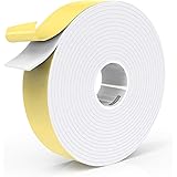 LLPT Double Sided Foam Tape 2 Inches x 66 Feet High Density Multiple Sizes for Automotive Decorative Trim Strip Home Decor Ph