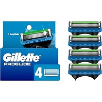 Pack De 4 Lames Gillette ProGlide Fusion 5 - Recharge Originale Pour Rasoir 5 Lames