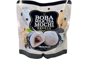 Yuki and Love Boba Milk Tea Mochi, 60 Count, 31.8 Oz