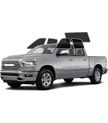 Precut Premium Nano Carbon Window Tint fits Dodge Ram 1500 Truck