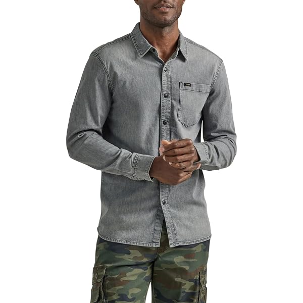 Amazon.com: Lee Men's Extreme Motion All Purpose Long Sleeve