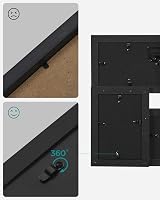 SONGMICS Collage Picture Frames 4x6, 4 Frames, Ink Black RPF25BK view 6
