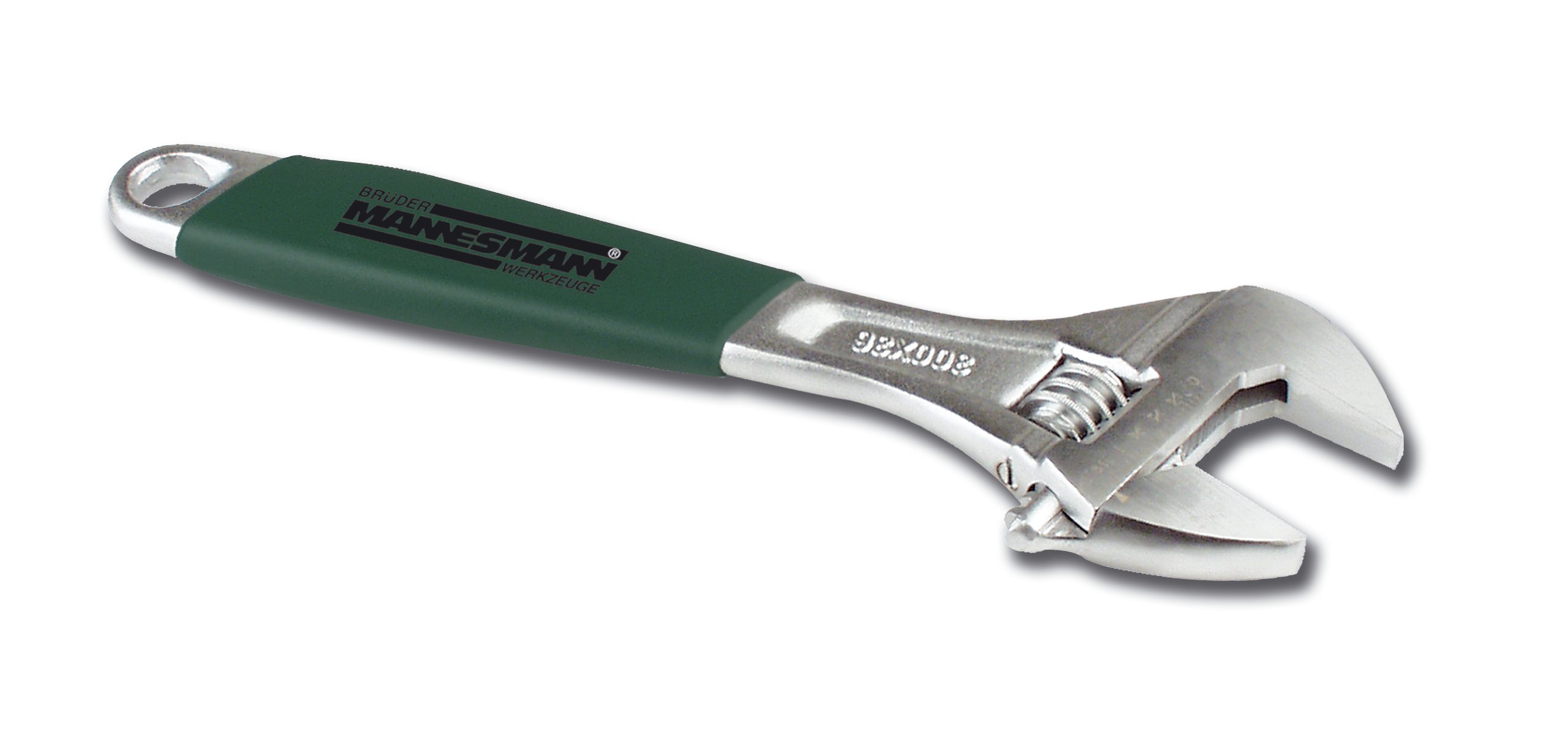 Brüder Mannesmann Adjustable Spanner 10 Inch with PVC Handle | M19872