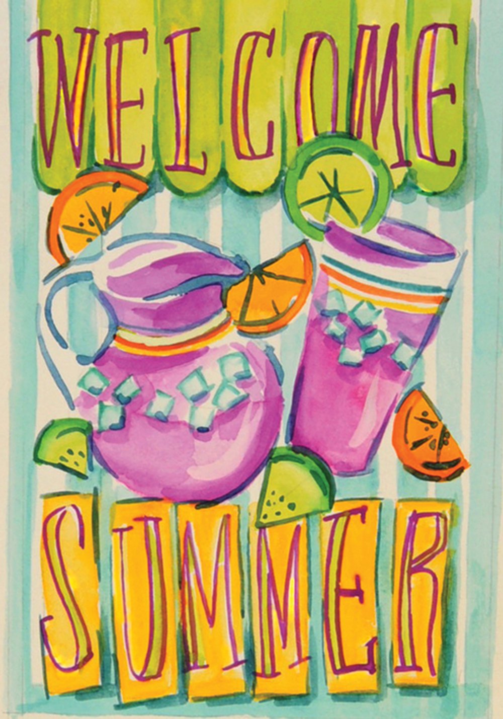 Best Lemonade Garden Flag