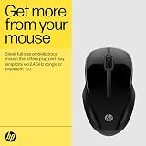 HP 250 Dual Mouse Dual-Mode 2.4GHz Bluetooth Ambidextrous Black view 2