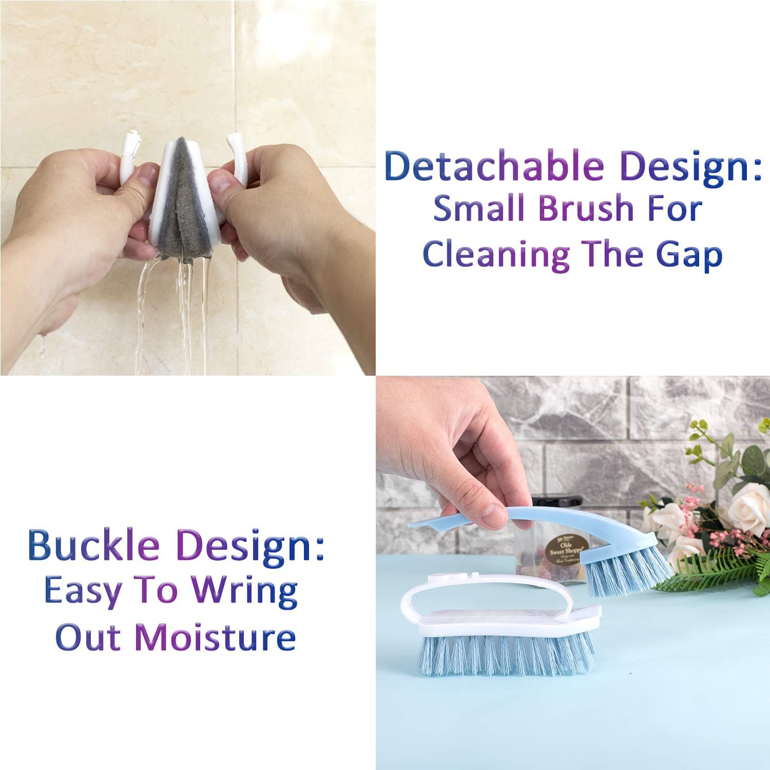 Whaline Hot Tub Accessories, Swimming Pool Cleaning Kit Maintenance Cleaning Kit Tools Including Pool Net, Scrubbing Brush - Image 4